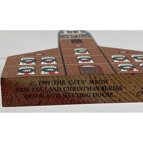 The Cats Meow Old South Meeting House 1989 - Picture 3 of 4